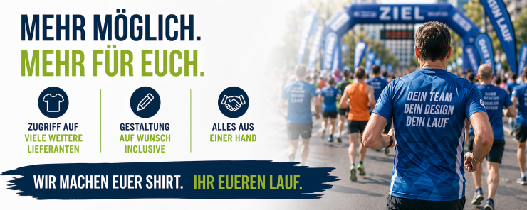 Laufshirts für Ihr Event